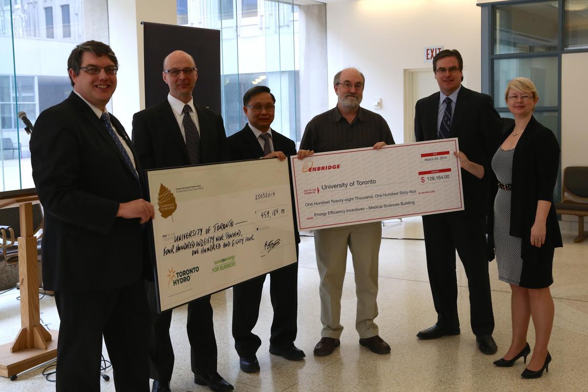 Energy Savings Cheque Presentation
