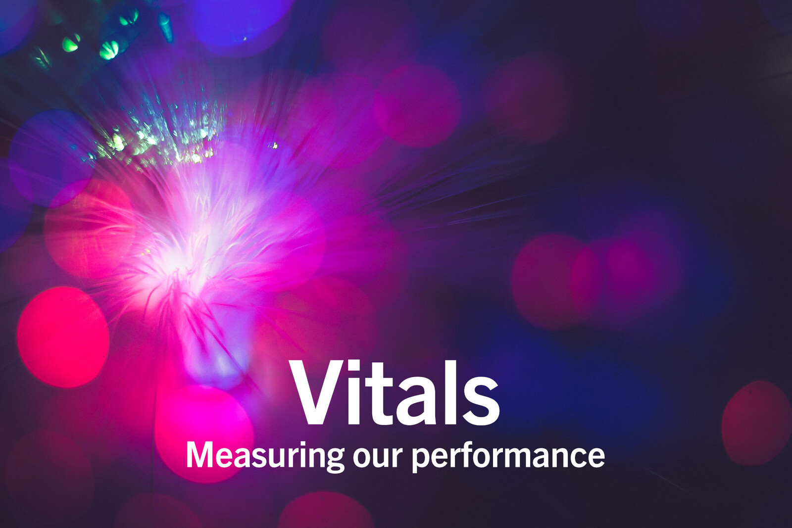 Vitals abstract header