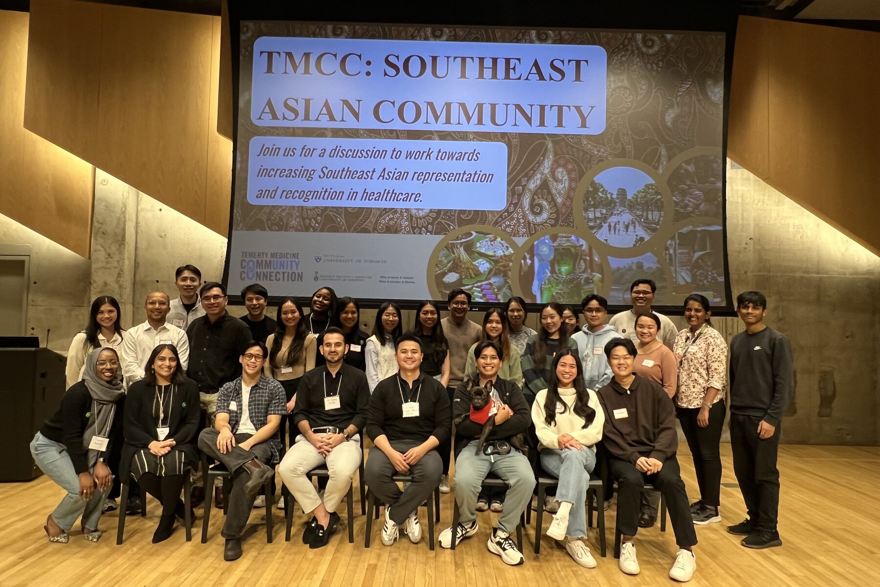 A group photo of attandees at the Southeast Asian TMCC