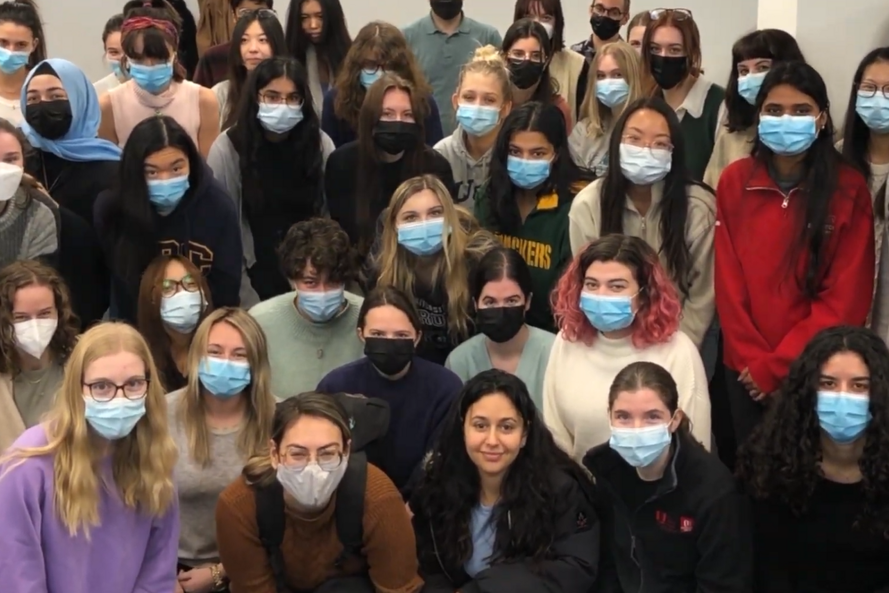 Group photo of the Department of Speech Language Pathology's Class of 2024