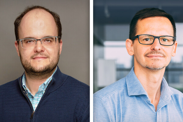 Portraits of Ivan Martinez-Valbuena and Gabor Kovacs