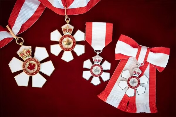 Order of Canada medals