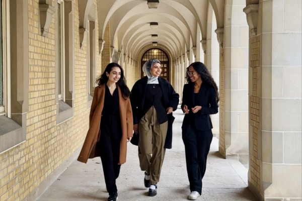 Inaya, Aljeena and Layan from Threads