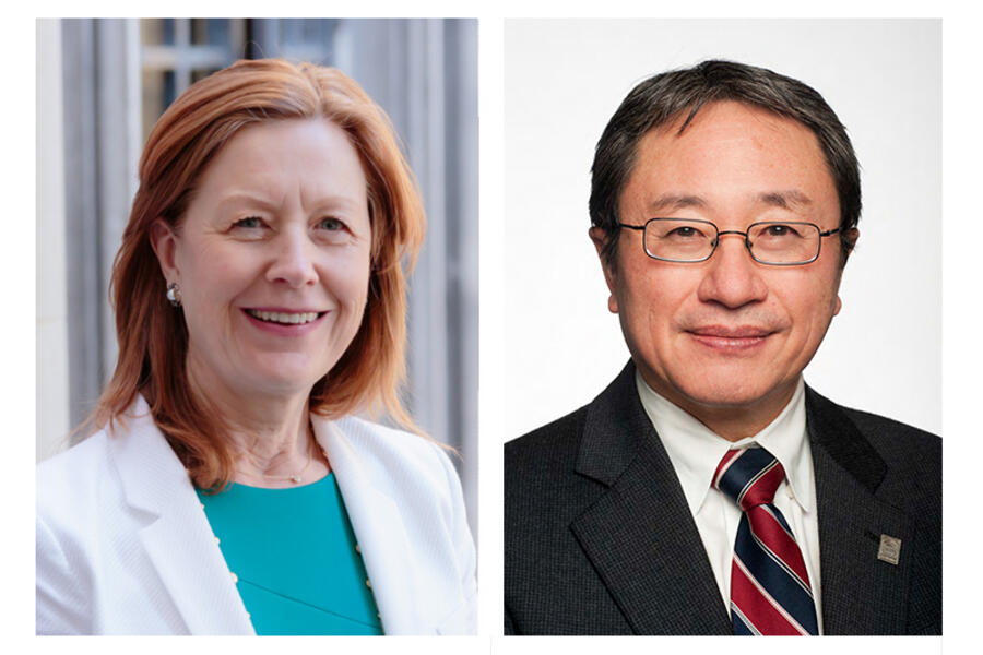 Drs. Nancy Down and Homer Yang 