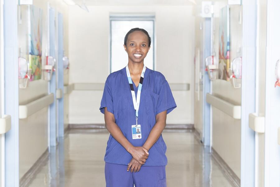 Prakash Fellow Dr. Grace Muthoni. Photo by Matt Volpe