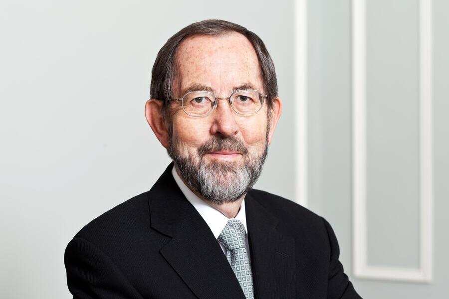 Professor Harvey Anderson (Photo by Margaret Mulligan)