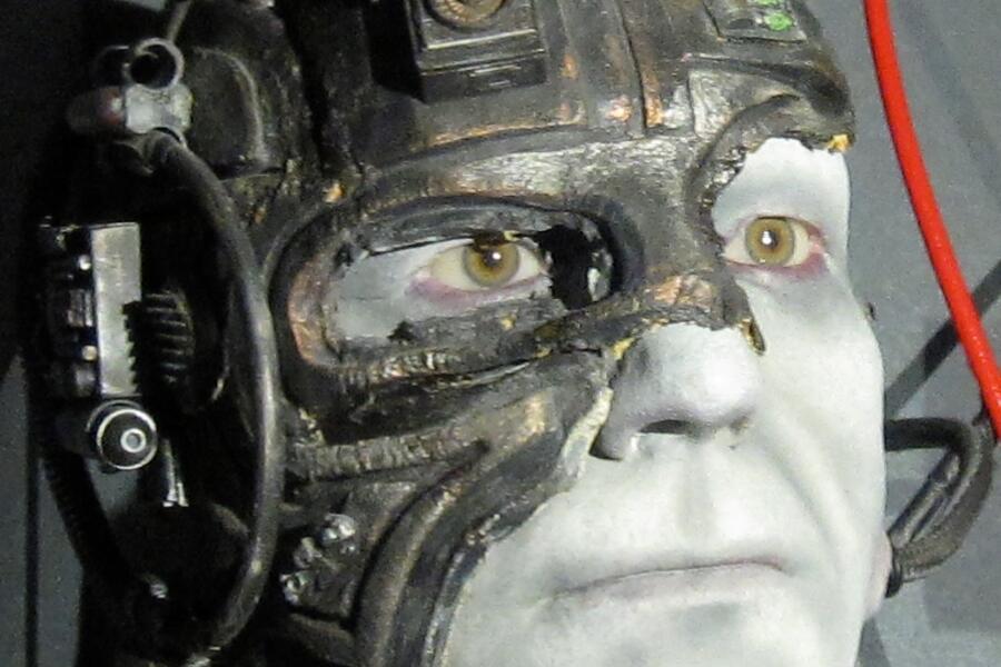 Jean-Luc Picard as Borg by Gryffindor via Creative Commons