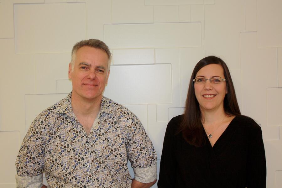Professors Justin Nodwell and Karen Maxwell