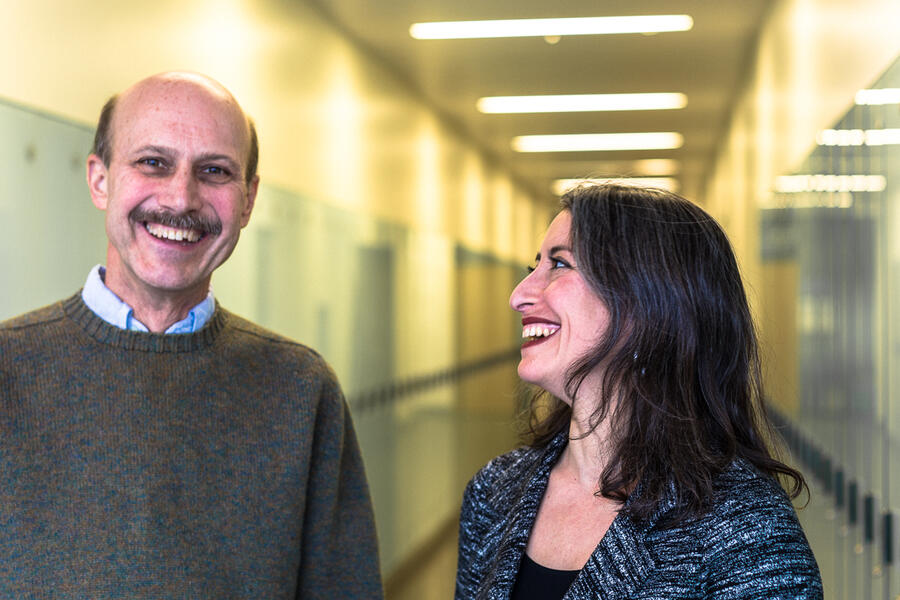 Dr. Luke Whitesell and Professor Leah Cowen