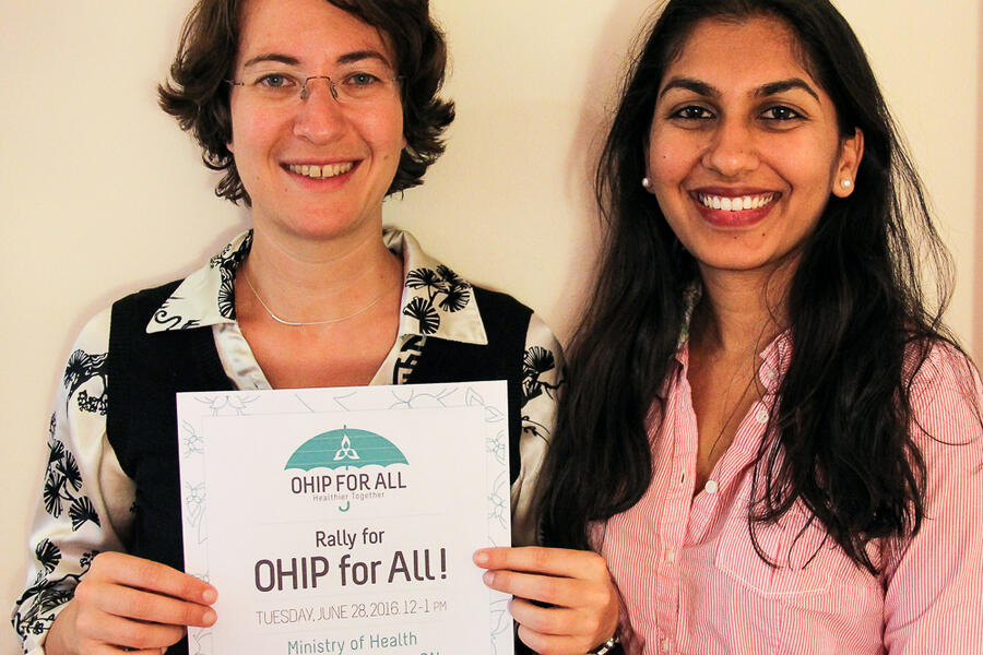 Drs. Michaela Beder and Ritika Goel