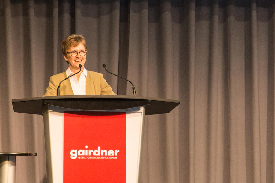 University Professor Janet Rossant was named the 2015 Canada Gairdner Wightman Award 