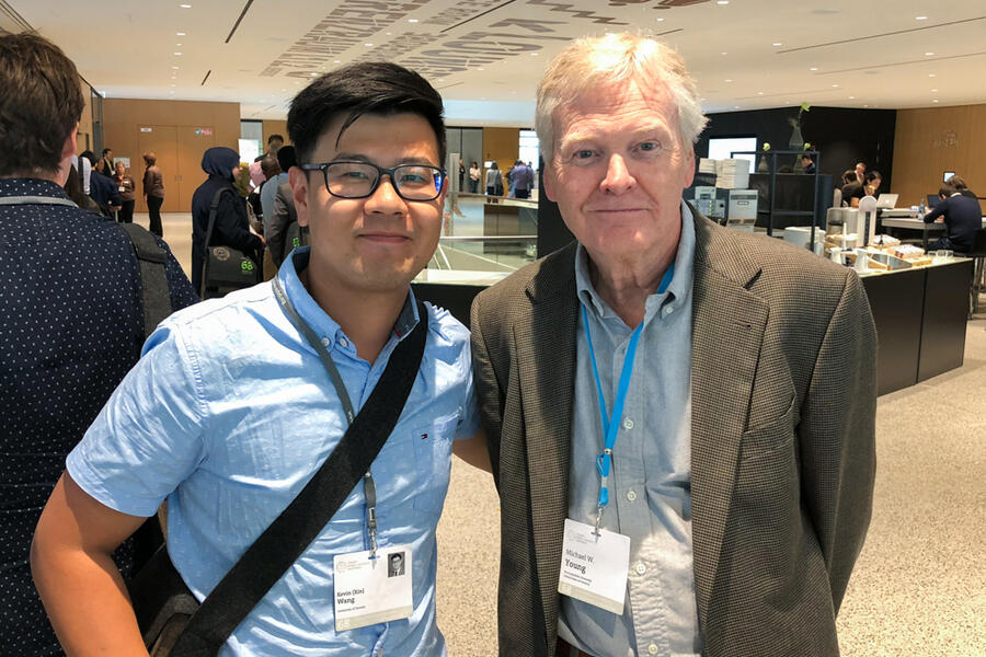 Kevin Wang and Dr. Michael Young