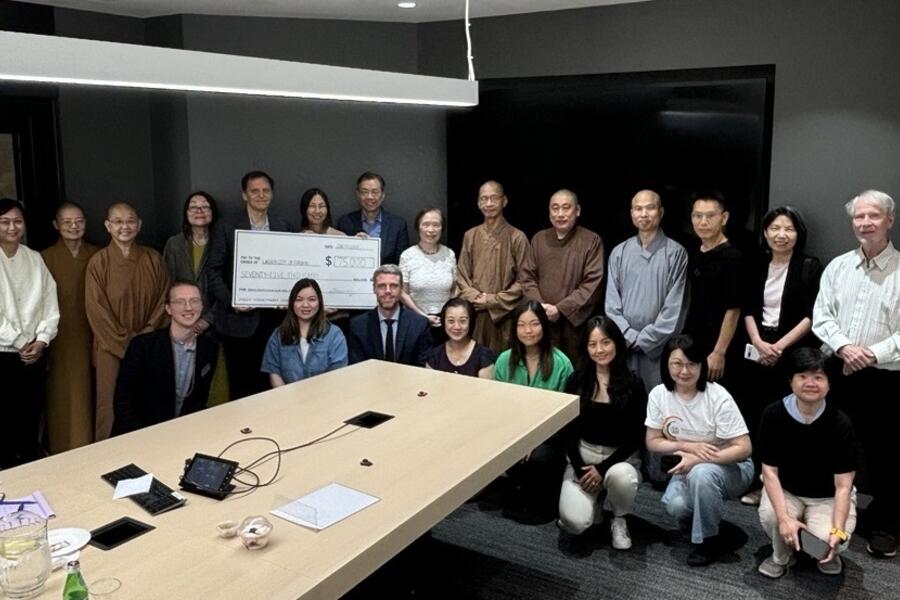 Chris Ng, Ken Fung, Benoit Mulsant and BEFC community members