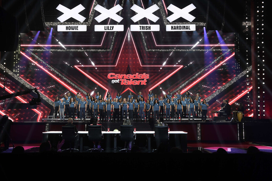 A choir of female physicians, many of whom are affiliated with the Temerty Faculty of Medicine sang on Canada's Got Talent.