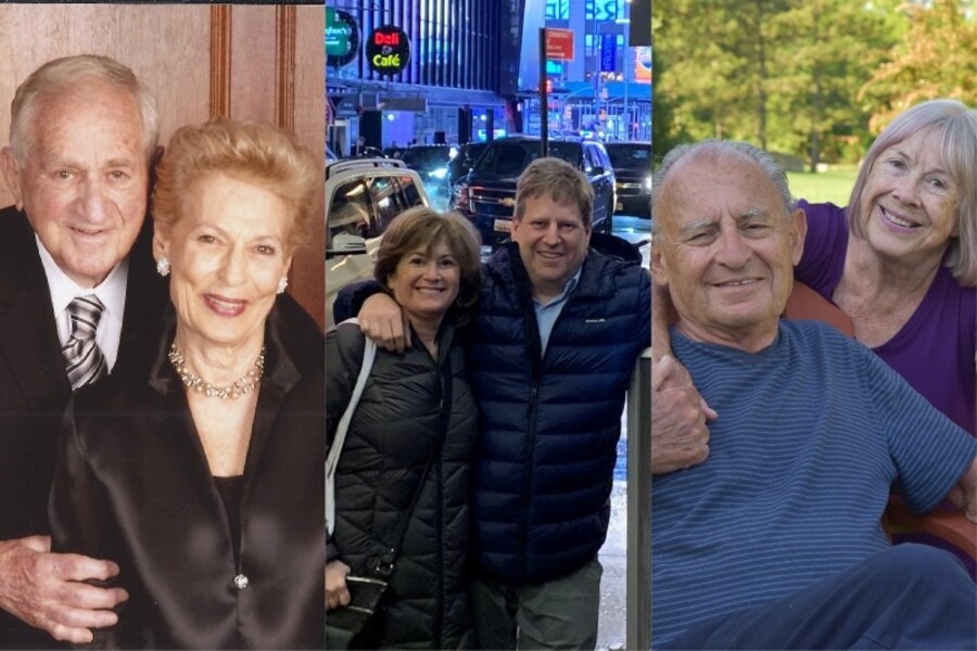 Jules (BA'45) and Joan Kofman, Tom and Karen Kofman, Gersh and Dianne Sone