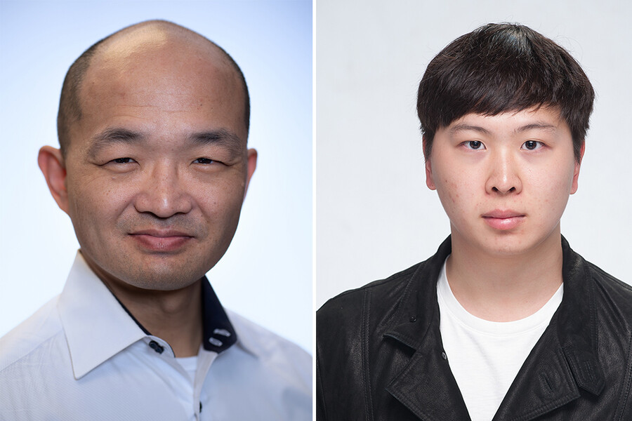 Dual portrait of Philip Kim and Jin Sub Michael Lee