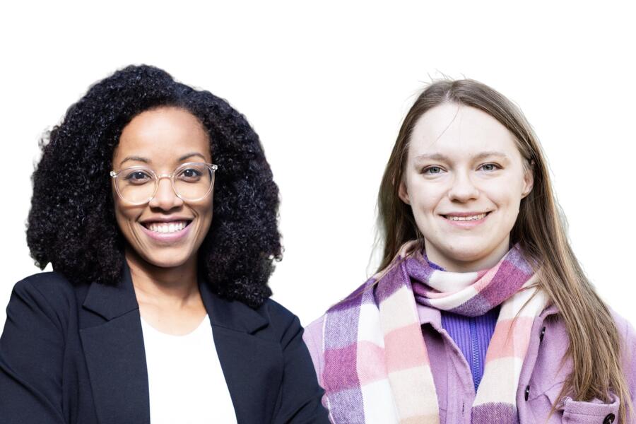 Juliana Nunes da Silva and Ashley Campbell, Temerty Medicine RHSE Class of 2024