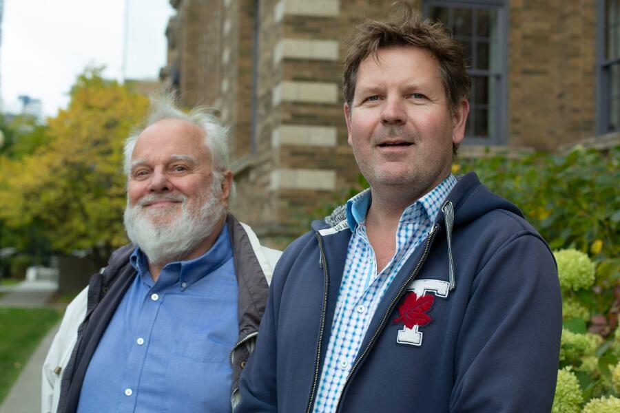 Peter Lewis and Angus McQuibban
