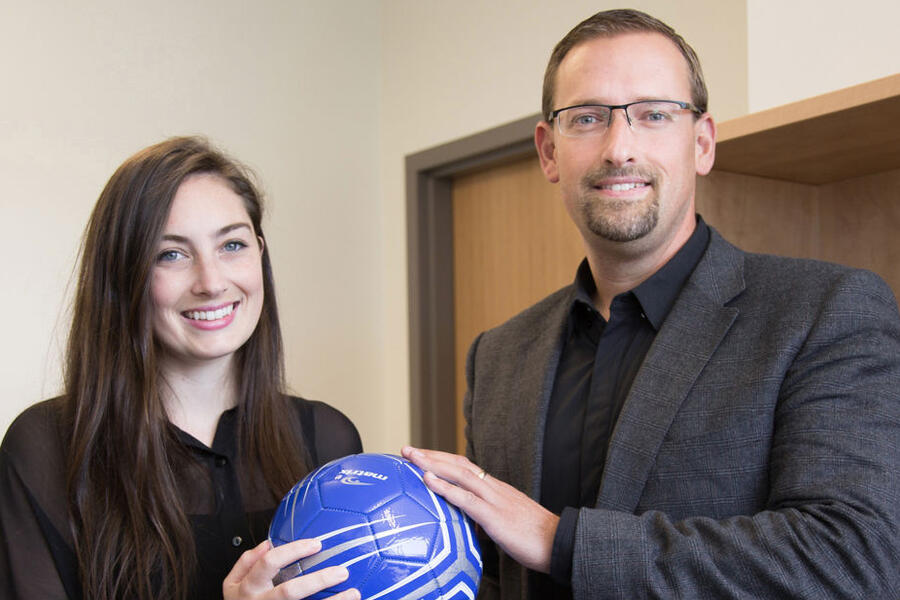 Tom Schweizer and Monica Maher