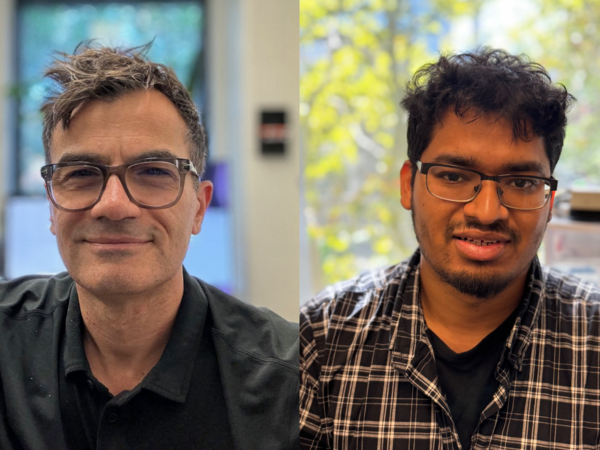 Professor Leonardo Salmena and postdoctoral fellow Golam Saffi