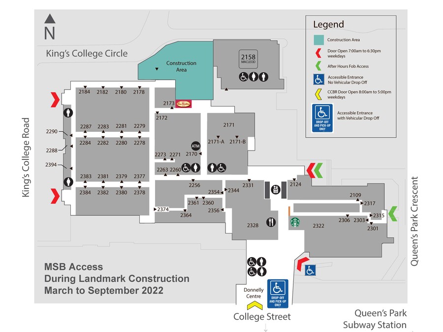 MSB Access Map
