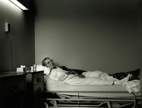 Photo of patient in home, by Dr. Mark Nowaczynski