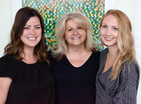 Rebecca Ruddy, Cindi Morshead and KelseyAdams