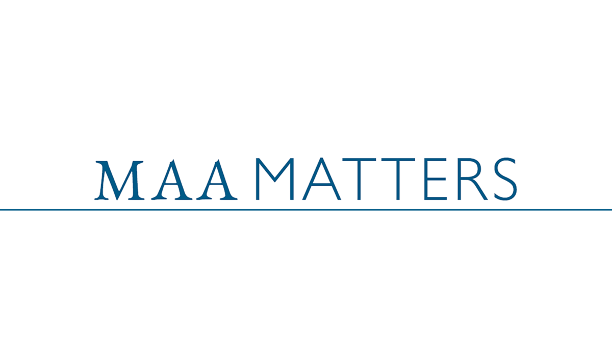 MAA Matters masthead