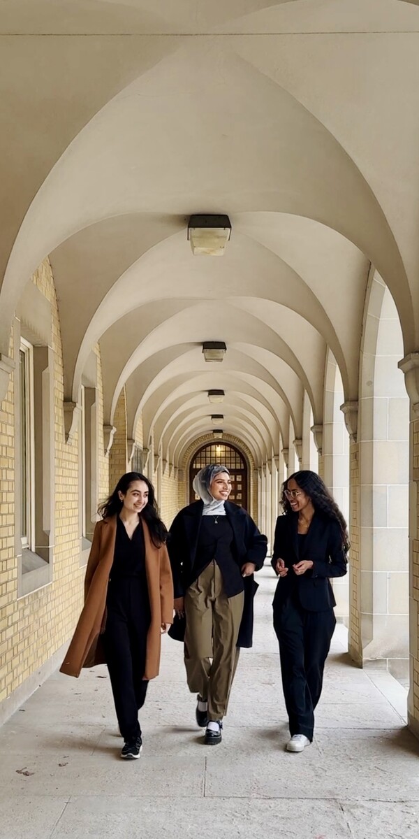 Inaya, Aljeena and Layan from Threads