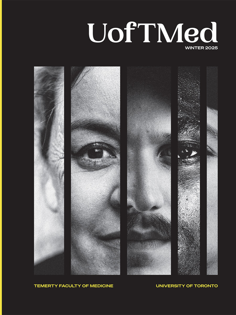 Cover of the Transitions issue of UofTMed Magazine