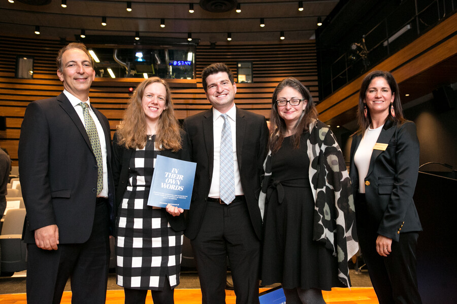 Drs. Chaim Bell, Joanna Krongold, Elliot Lass, Ayelet Kuper and Lisa Richardson