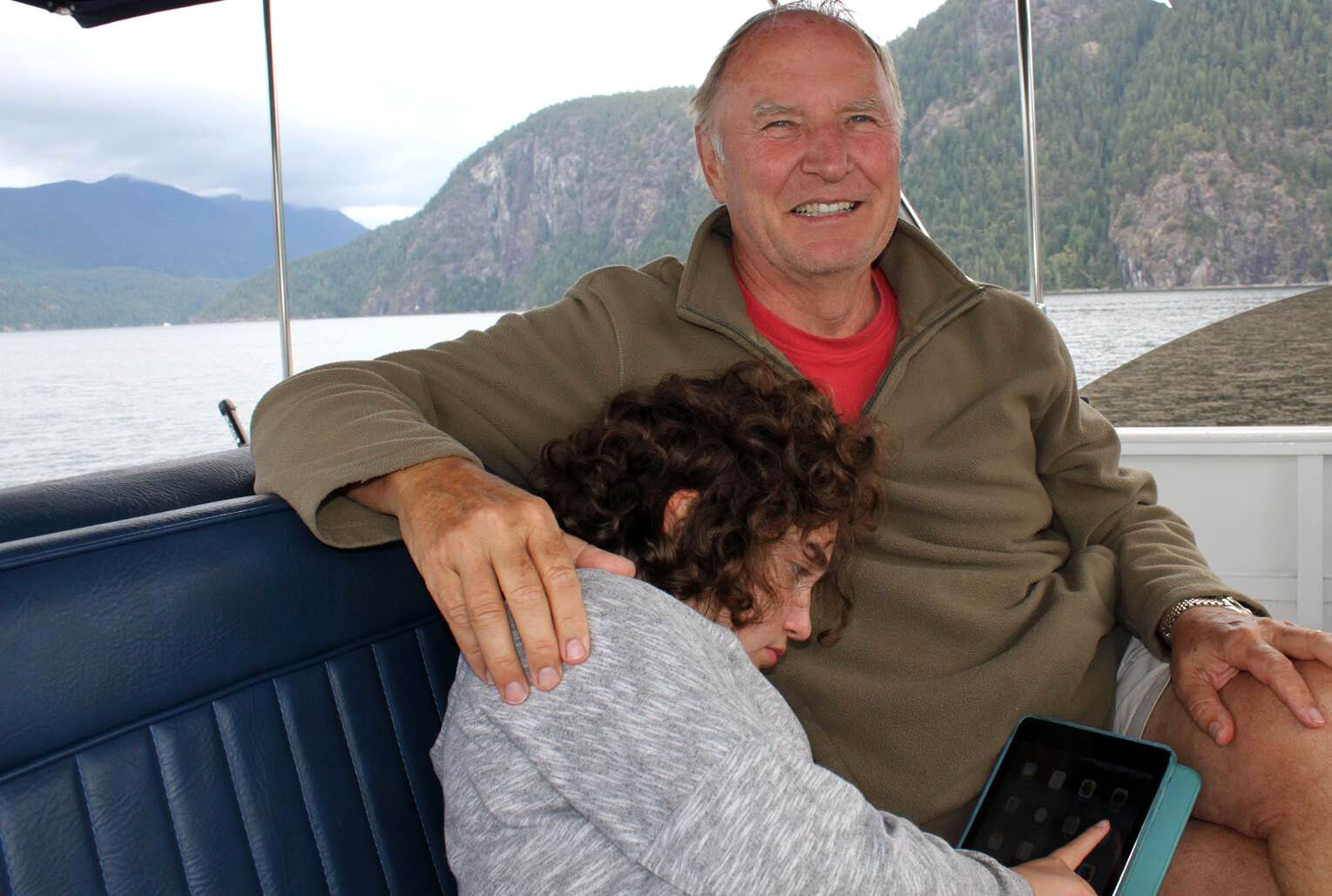 Bill Karny with granddaughter Charlotte