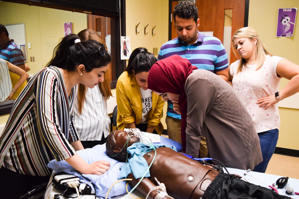 IPEME Students engage in hands-on learning.