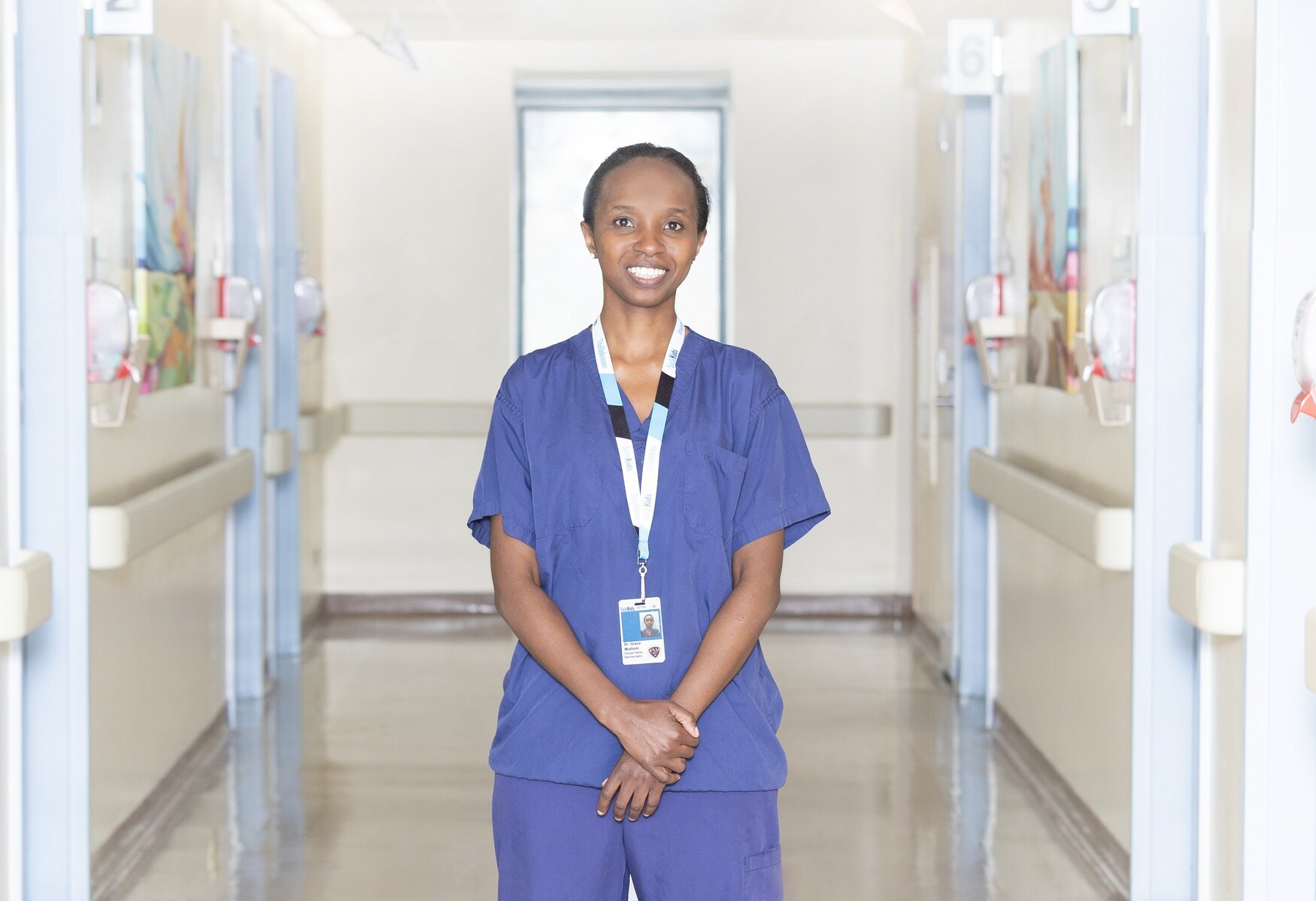 Prakash Fellow Dr. Grace Muthoni. Photo by Matt Volpe