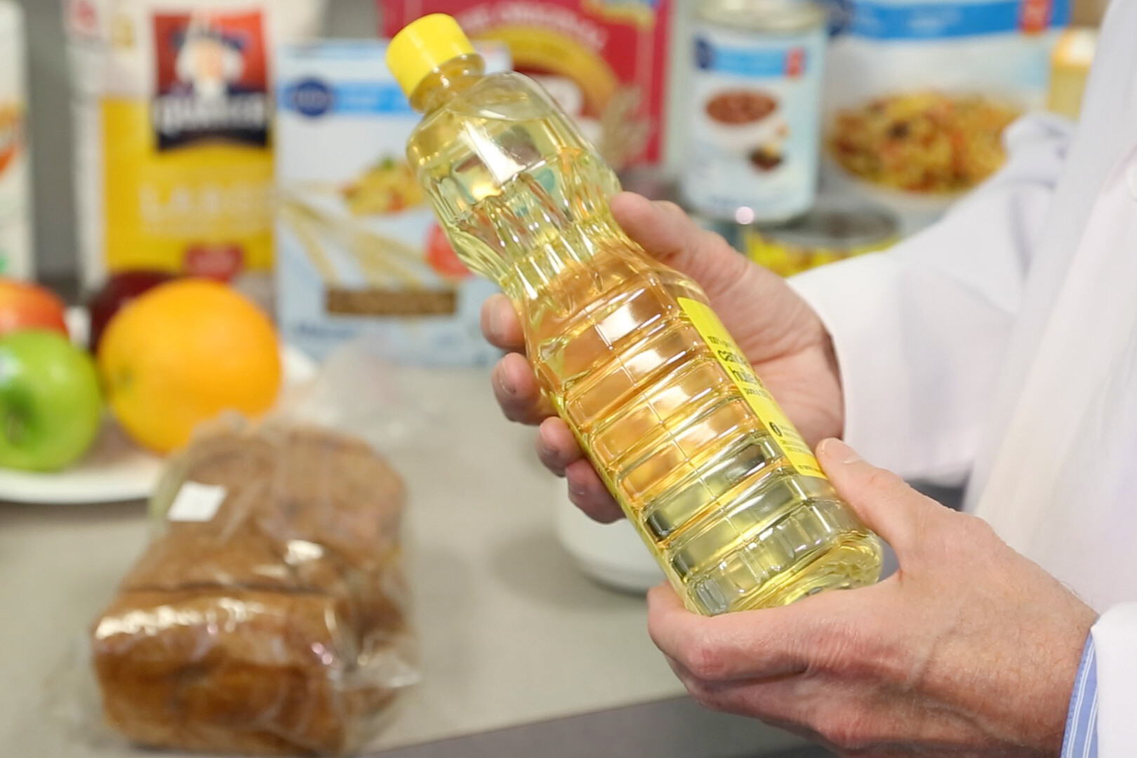 Canola oil, bread, David Jenkins