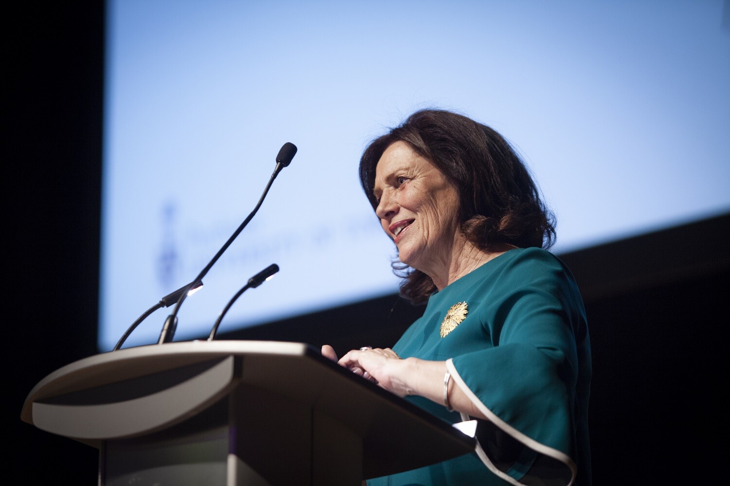 Photo of 2019 Miner’s Lamp Award recipient Margaret Trudeau