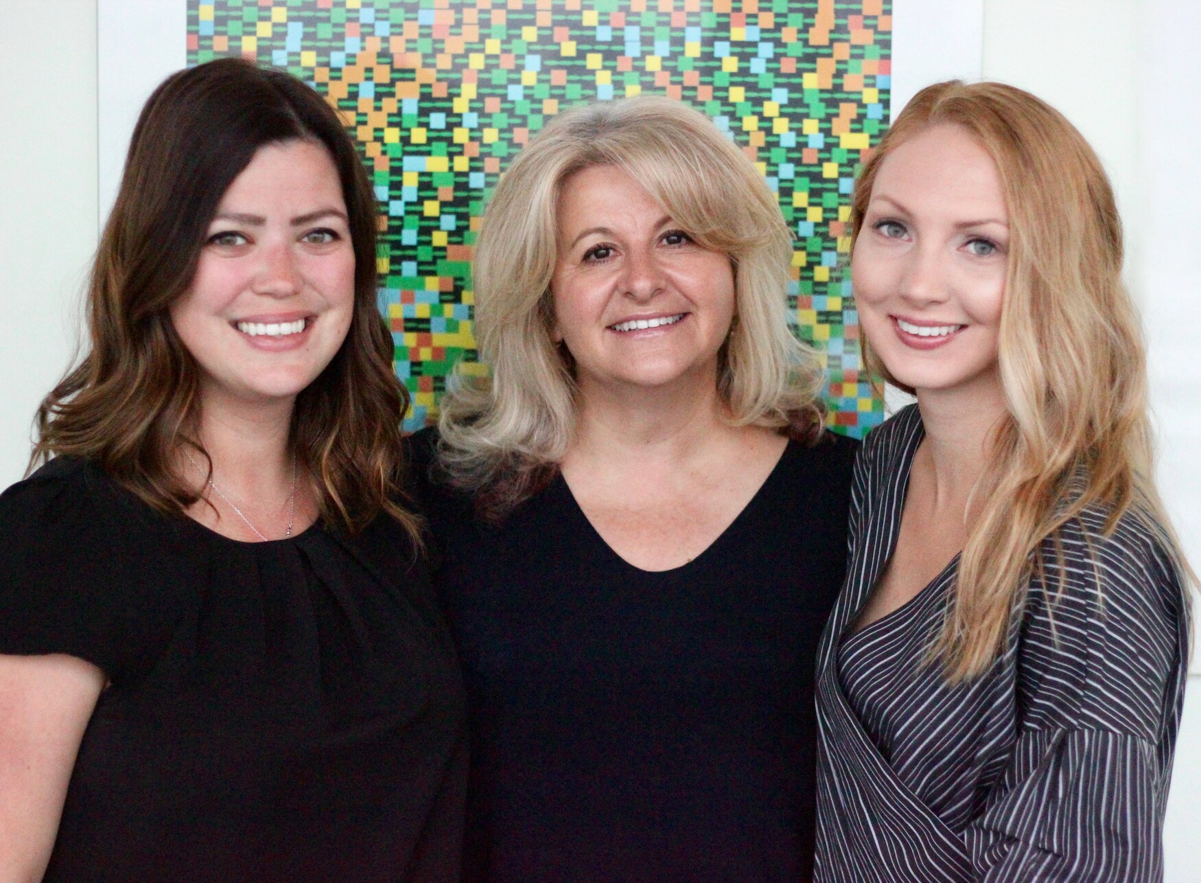 Rebecca Ruddy, Cindi Morshead and KelseyAdams