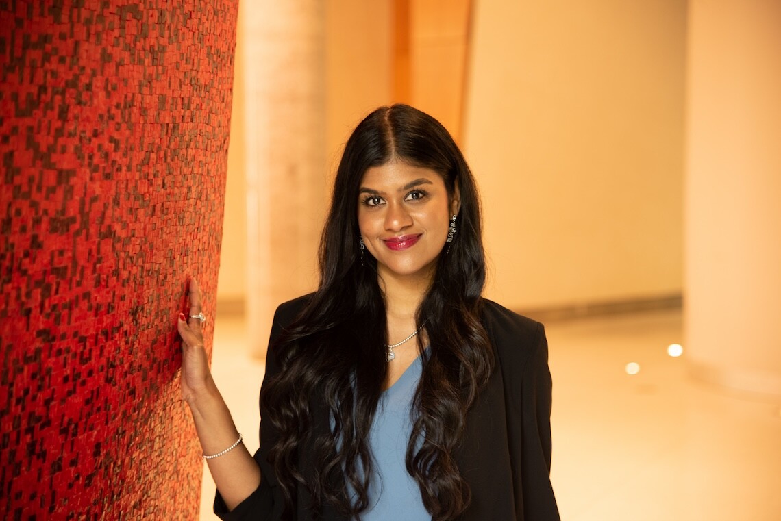 Aditi Sivakumar in Medical Sciences Building