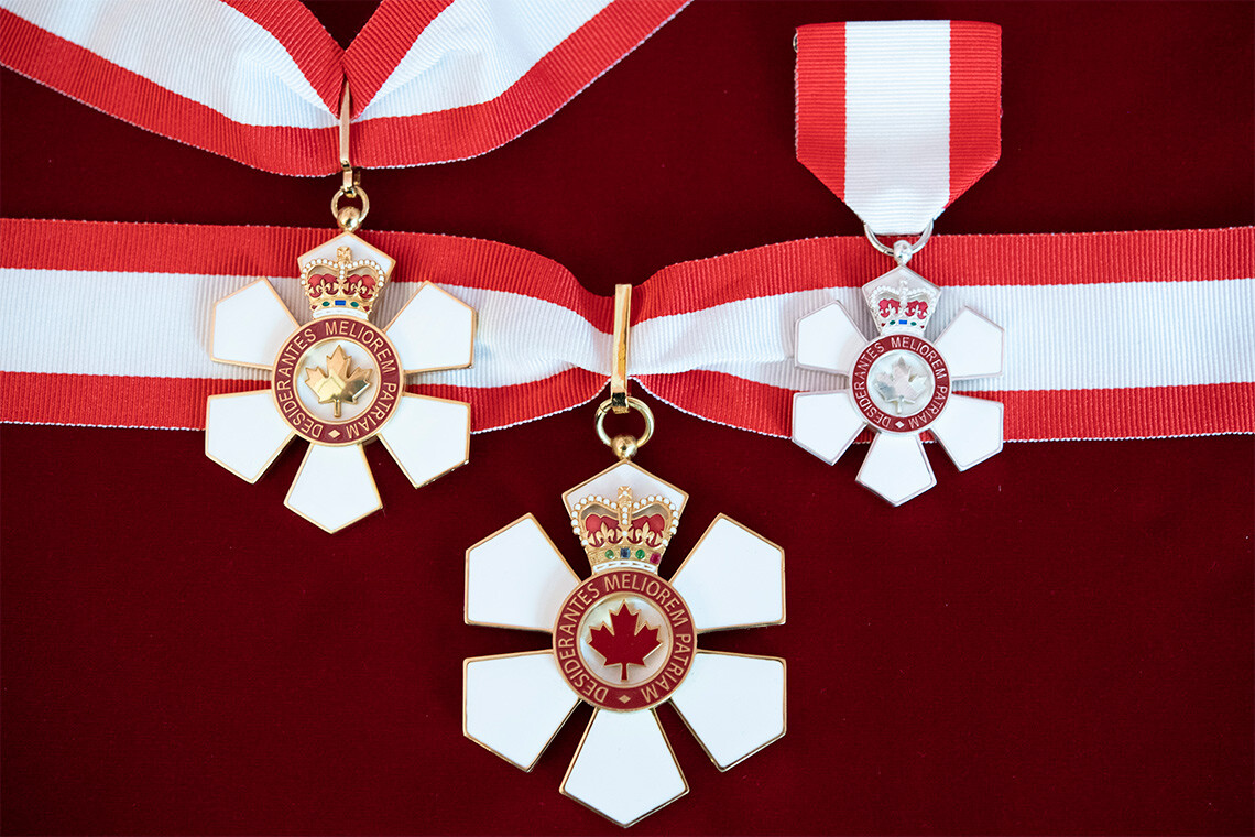 Order of Canada medallions