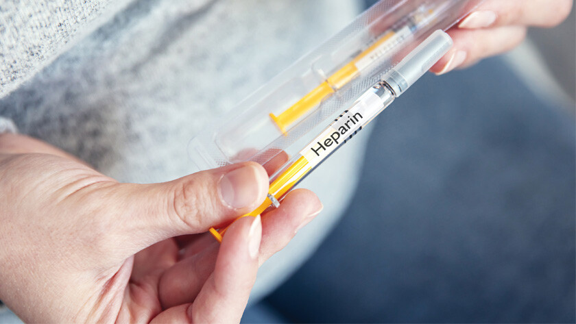 In a recent study, heparin increased the chance of survival for patients who are moderately ill with COVID-19.