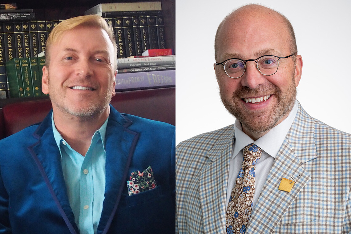 Composite of two authors