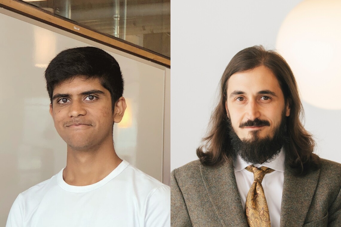 Composite of headshots of Purav Gupta and Artem Babaian