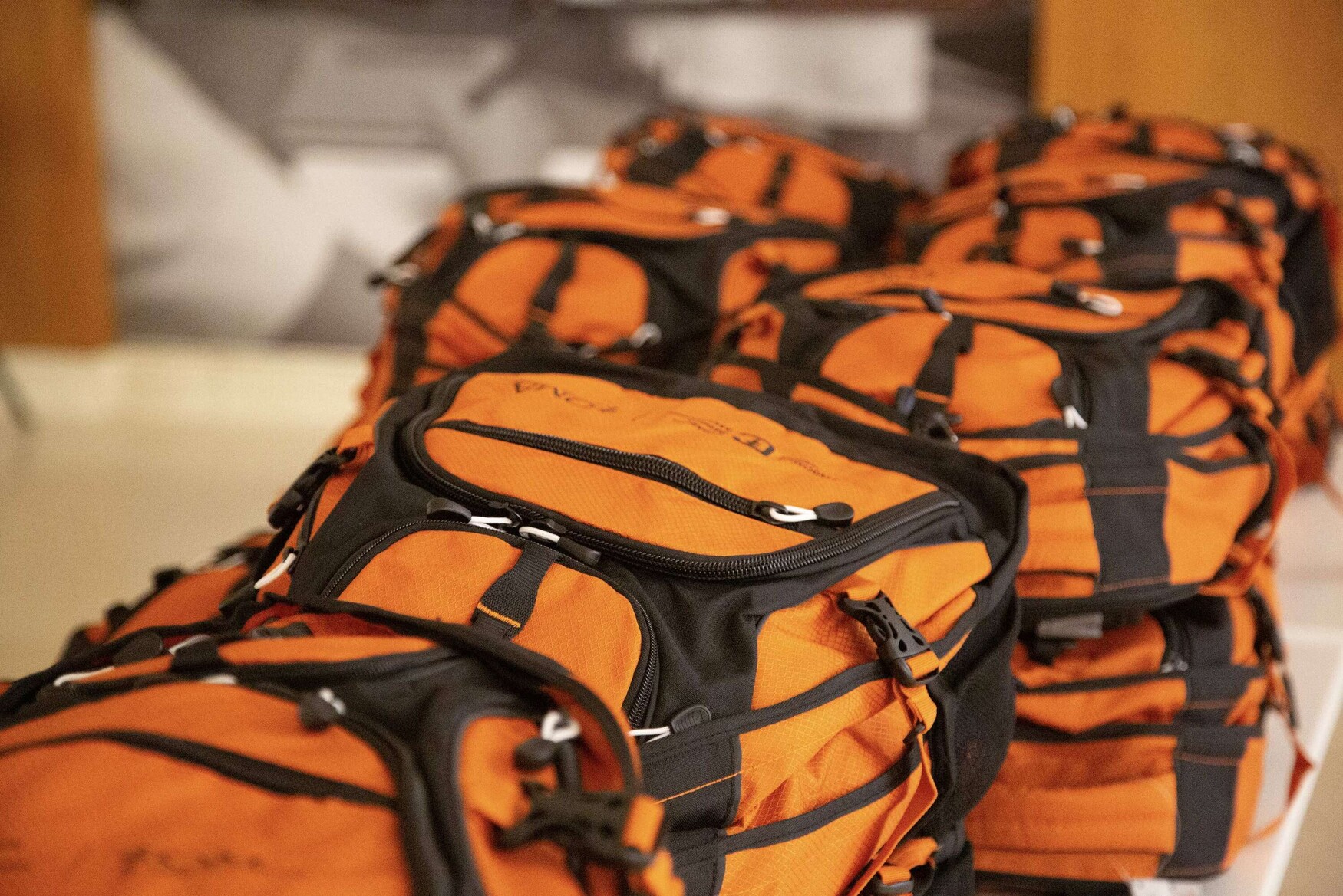 Orange Backpacks for the Class of 2T5