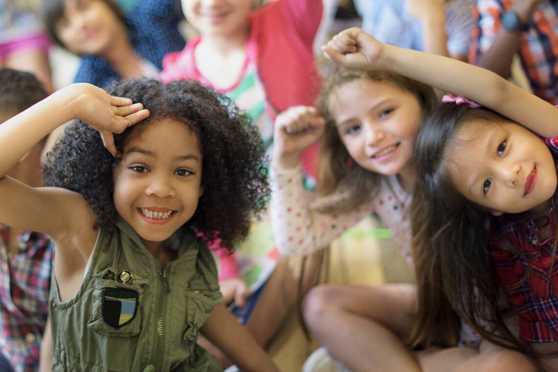 Children at school
