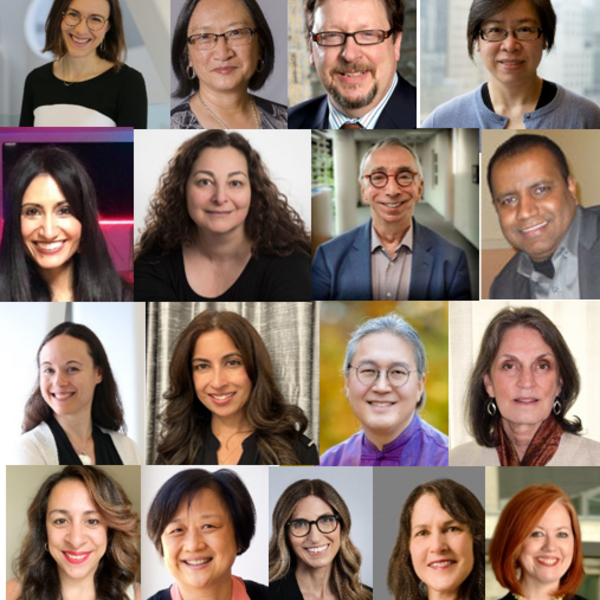 Composite of headshots of the Dept. of Psychiatry Mentorship Working Group